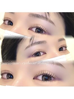 メル バイ ウィリートーキョー(MELL by wellytokyo)/パリジェンヌ+眉毛スタイリング