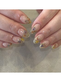 マグノリア(Magnolia)/フラワーネイル