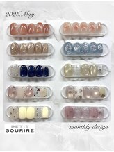 プティットスリール 西尾店(Petit Sourire)/5月限定デザイン♪ 春ネイル*
