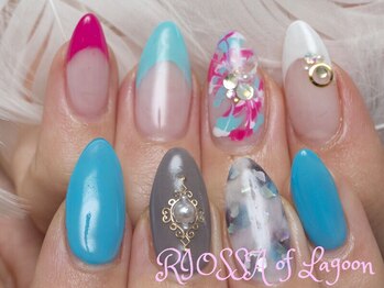 リオッサ オブ ラグーン(RIOSSA of Lagoon)/バイカラー×天然石