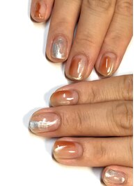 秋のニュアンスネイル