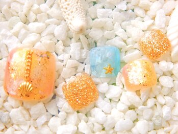 ネイルサロン ドルチェネイル 柏店(Dolce.Nail)/フットデザインコース☆足湯付き