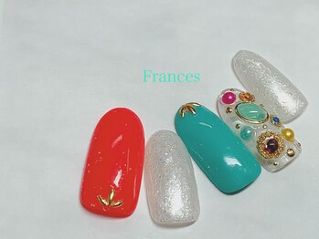 フランセス(Frances)/新作サンプル　カラフルストーン