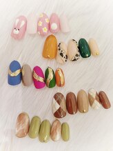 ネイルステーション ブルー(Nail Station BLUE)/1・2月　定額デザイン　5700