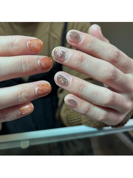 プリュネ(Prune)/ブラウン/ゴールド