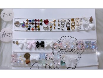 ネイル ボンボニエール 京阪シティモール天満橋店(Nail bonbonniere)/有料パーツ110円~