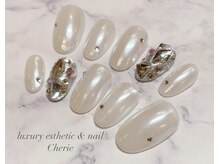 シェリエ(Cherie)/オーロラ/埋め尽くしネイル