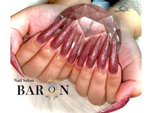 バロン 心斎橋店(BARON)/ピンクラメネイル