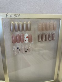 定額ネイル6,500円