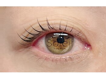 ソレイユ(soleil)/まつ毛パーマ束間仕上げ