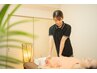 猫背&足・顔のむくみケア 姿勢矯正&小顔&ふくらはぎリンパ＋ヘッドスパ150分