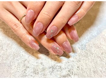 【パラジェル】シンプルネイル