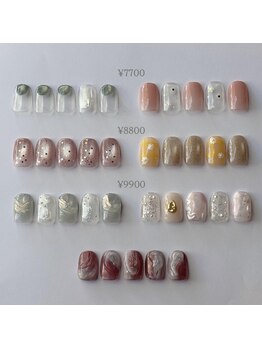 3月monthly定額デザインネイル