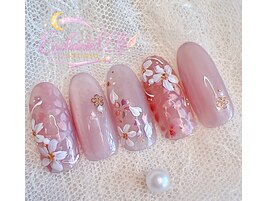 【三郷】桜ネイル | 春ネイル