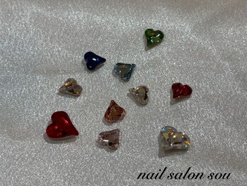 ネイルサロン ソウ 心斎橋店(Nail Salon Sou)/ハートパーツ