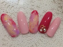 ネイルサロン リリオ(Nail Salon Ririo)/ピンクネイル