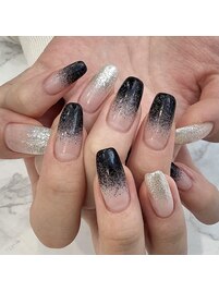 ラメグラデーション