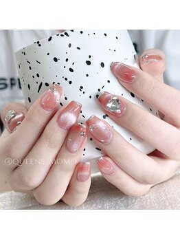 クイーンズビューティーサロン 歌舞伎町店(Queen's beauty salon)/長さだし ハート パラジェル