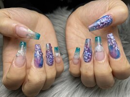 ☆紫陽花アート☆