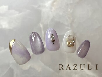 ネイルアンドジュエリーラズリ(Nail＆Jewelry RAZULI)/ミスティパープル