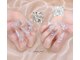 ノエラ ネイル 大塚店(NOERA NAIL)の写真/特別な日を彩る、上品で華やかな韓国・ワンホンネイル♪