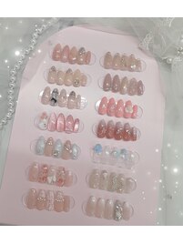 定額ネイル♪ワンホンガーリー系