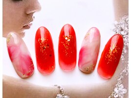 秋冬ニュアンスネイル