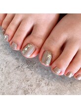 チュチュアチュチュ(chuchu a chuchu)/foot nail 10art design
