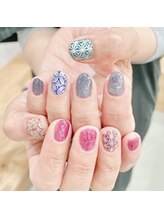 ビーティー(bT)/江戸切子ネイル