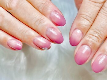 アンドネイル(&.nail)の写真/シンプルだからこそ技術が光る！周りと差がつくワンランク上の上品ネイルに♪長さ出しやアートの追加もOK◎