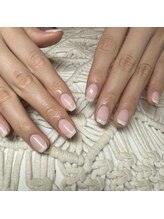 リリフリー(riri Free)/カラーフレンチ　オフィスネイル