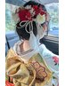 【成人式！前撮り♪当日】成人式の振袖姿をさらに輝かせるうなじシェービング