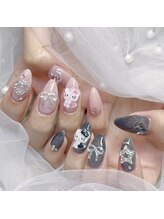 ピョルネイル 流山おおたかの森(Byeol Nail)/#3Dパーツ#持ち込みデザイン