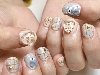 ネイルアトリエ いちごパフェの写真/【新規¥6000~】削りすぎない施術と丁寧なケアが人気♪爪の状態に合わせたご提案で初めての方にも◎