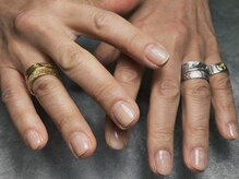 オムネイル 渋谷(HOMME NAIL)/クリアジェル ¥4.400