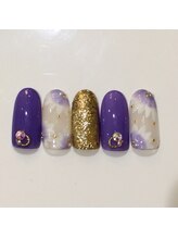 エトワール 大垣店(Etoile)/秋フラワーネイル