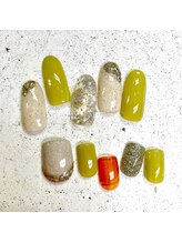 ネイルアンドまつげ リュフェール 五反田(Nail Lufaire)/ピスタチオカラー