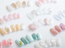 ティアリーネイル アンド ビューティー(Tiary Nail&Beauty)の雰囲気（店頭サンプル500以上☆季節に合わせたデザインご用意しています）