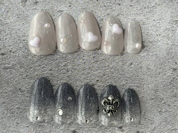 グロウ ネイル(GLOW×NAIL)/シンプル定額コース　2024年 5月