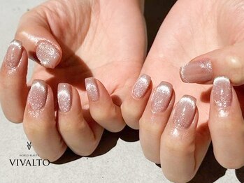 ワールド ビューティ ヴィヴァルト 宝塚店(WORLD BEAUTY VIVALTO)/マグネットフレンチ/シンプル