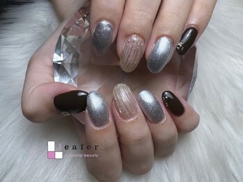 リーファ 岡山駅前店(Lea'fer)/シンプルネイル