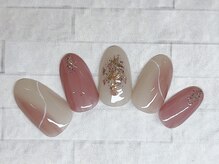 アルセア 上野御徒町店(Alcea)/ニュアンスネイル　縦グラデ