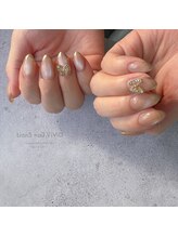 リアンスネイル ヴィヴィッド 岡山店(LianS nail ViViD)/ナチュラル＋パーツ