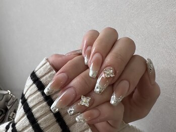 ラヴィッシュ(LAVISH)/チーク×ガラスフレンチ