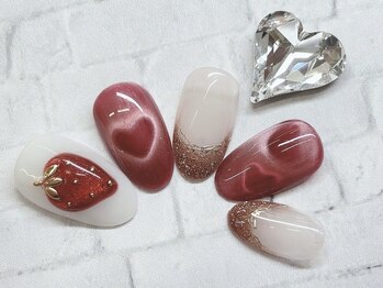 アルセア 上野御徒町店(Alcea)/ハートマグネット いちご