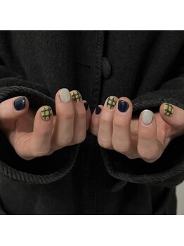 エラン(ELAN)/NAVY × YELLOW by YUUKA