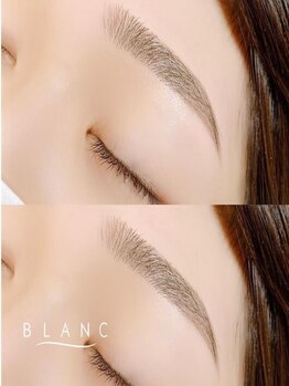 アイラッシュサロン ブラン 武蔵府中 ル・シーニュ店(Eyelash Salon Blanc)の写真/【当店人気No.1★アイブロウ】骨格分析&WAXで垢抜け好印象♪+おでこWAXでつるすべ肌に！眉メイク付