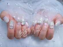 ビーネイル 新松戸(BE NAIL)/めっちゃ綺麗なの豪華パーツ