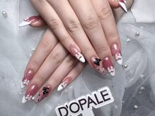 ドパルネイル 上野(DOPALE.Nail)/チップ長さ出し持ち込みデザイン