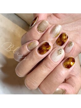 ブリス(Bliss produced by syisyu)/べっ甲ネイル